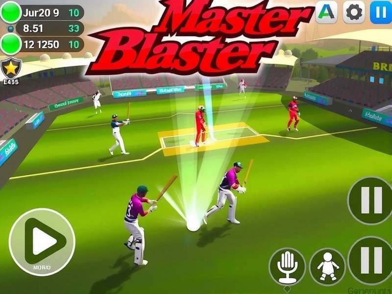 Master Blaster Cricket Gameplay